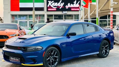 Dodge Charger 5.7L R/T | Monthly AED 1320/- | 0% DP | Super Track Pak | Fog Lights | Cruise Control | # 98308