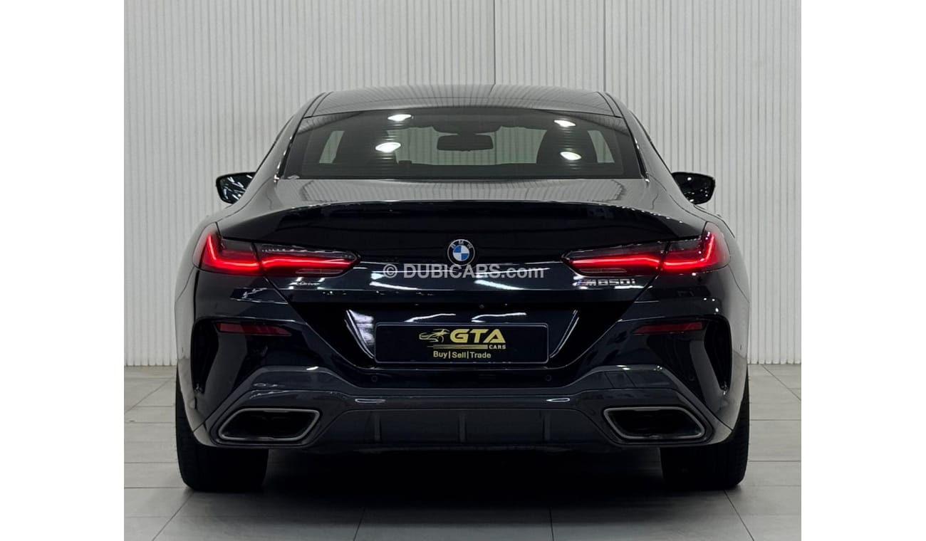 بي أم دبليو M850i xDrive 4.4L 2020 BMW M850i xDrive GranCoupe, Sep 2025 BMW Warranty + Service Pack, Full Options, Low