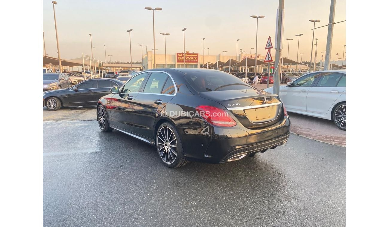 Mercedes-Benz C200 Mercedes C200 Gulf model 2016 in excellent condition, full specifications