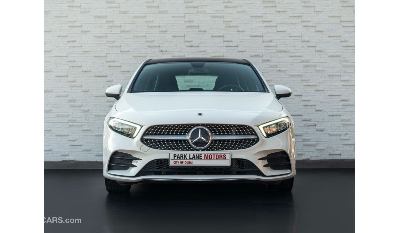 Mercedes-Benz A 200 AED 2,044 PM • A200 AMG PREMIUM • LOW KMS • OFFICIAL GARGASH MERCEDES-BENZ WARRANTY UNTIL 2026