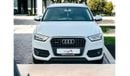 Audi Q3 35 TFSI AED 800 PM | AUDI Q3 1.4TC I4 | GCC | ECONOMICAL | 0% DOWNPAYMENT