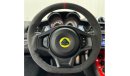 Lotus Evora 2021 Lotus Evora GT, Warranty + Service Pack, Carbon Fiber Package, Very Low Kms, GCC