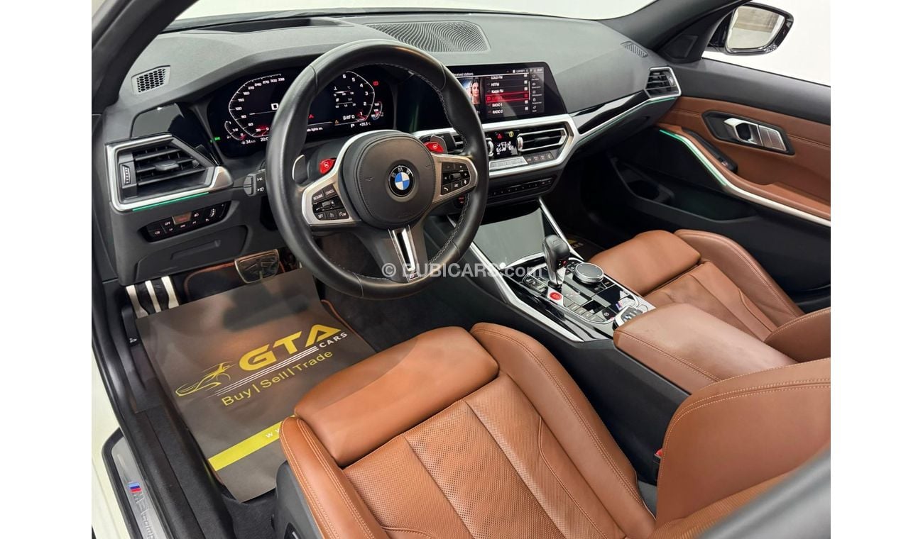 بي أم دبليو M3 Competition 3.0L 2022 BMW M3 Competition, Warranty, Full BMW Service History, Very Low Kms