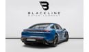 Porsche Taycan 2023 Porsche Taycan GTS, 2026 Porsche Warranty, Neptune Blue, Low KMs, GCC