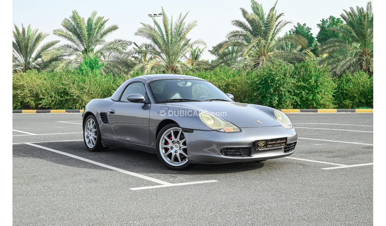 Porsche 718 Boxster 2004 | PORSCHE BOXTER | S VARIANT 3.2L V6 | GCC | FULL PORSCHE SERVICE HISTORY | P00706