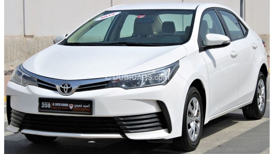 Used Toyota Corolla 2019 GCC 1.6, agency condition, agency paint ...