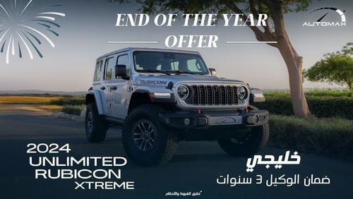 Jeep Wrangler Unlimited Rubicon Xtreme V6 3.6L , 2024 GCC , 0Km , With 3 Years or 60K Km Warranty @Official Dealer