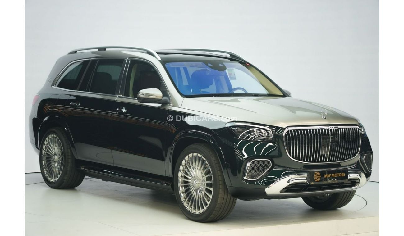 مرسيدس بنز GLS 600 Mercedes Maybach GLS 600 | 2025 GCC 0km | Agency Warranty | Two-Tone | 360 View | Panoramic