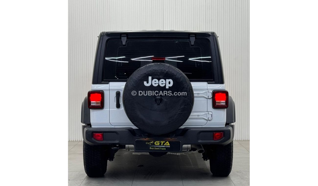 جيب رانجلر Unlimited Sport 3.6L A/T 2023 Jeep Wrangler Unlimited Sport, Warranty, Excellent Condition, GCC