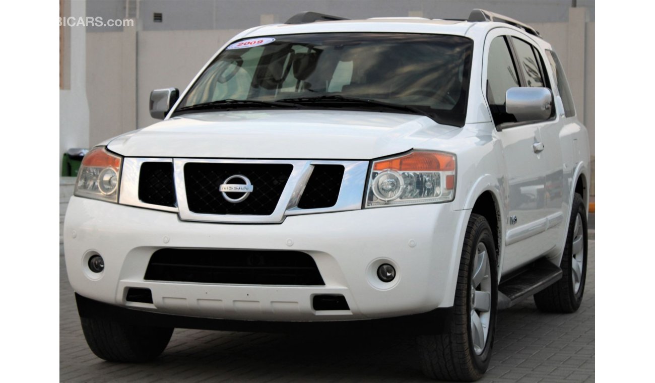 Used Nissan Armada 2009 GCC No. 1 full option in excellent