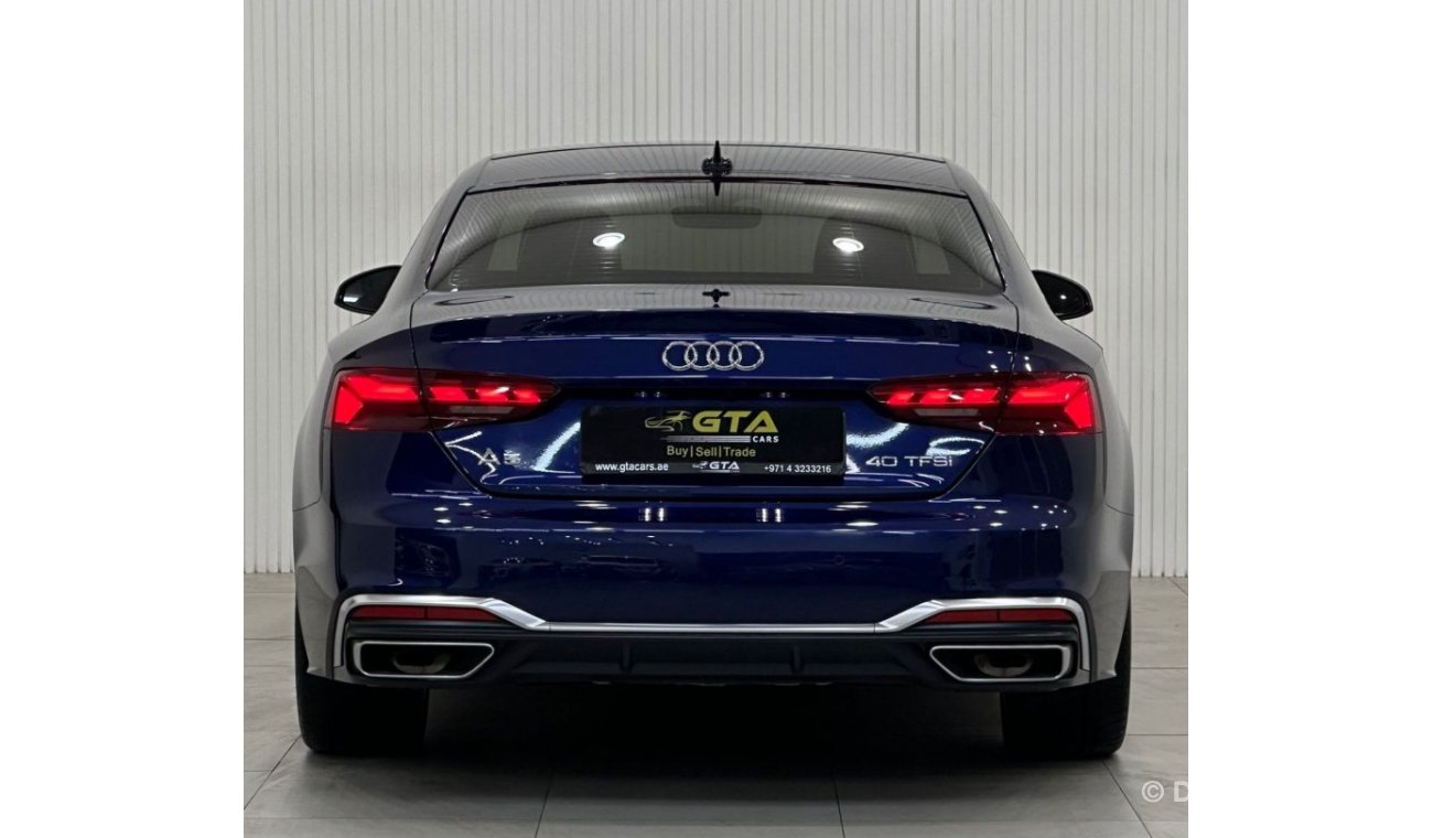 Audi A5 40 TFSI S Line 2021 Audi A5 40TFSI S-Line Coupe, May 2026 Al Naboodah Warranty + Service Contract, G