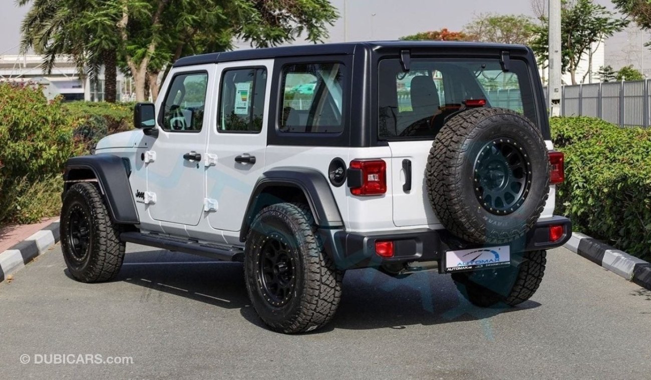 Jeep Wrangler Unlimited Sport Plus , 2024 GCC , 0Km , With 5 Yrs Warranty & 3 Yrs Service @Official Dealer