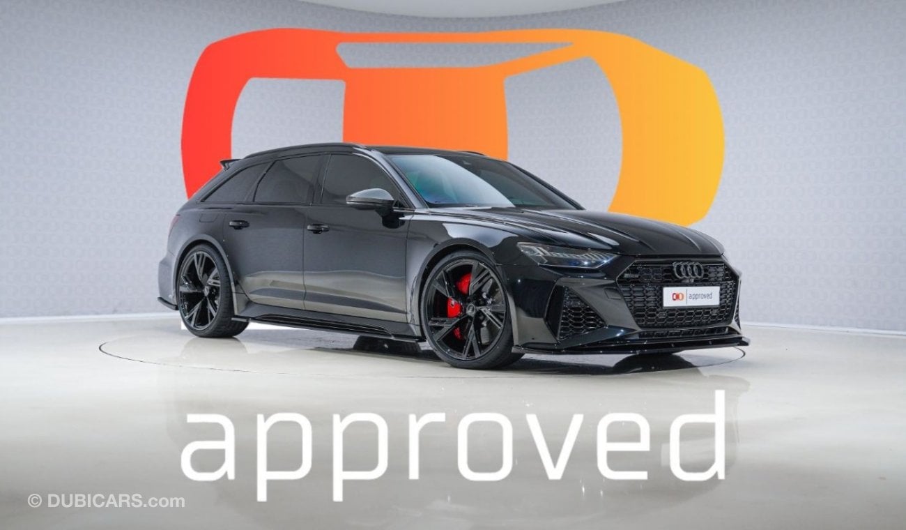 أودي RS6 Avant TFSI quattro 4.0L - 2 Years Approved Warranty - Approved Prepared Vehicle