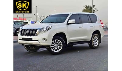 Toyota Prado GXR V4 2.7L/ 4WD GCC/  LEATHER SEATS/ DVD CAMERA/  TYRE DOWN/  LOW MILEAGE/ LOT#64297