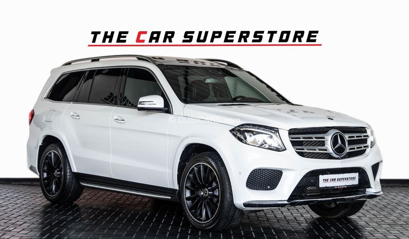 مرسيدس بنز GLS 500 Std 4.7L 2018-MERCEDES BENZ GLS 500 AMG 7 SEATER 4MATIC-GCC-FULL SERVICE HISTORY-1 YEAR WARRANTY