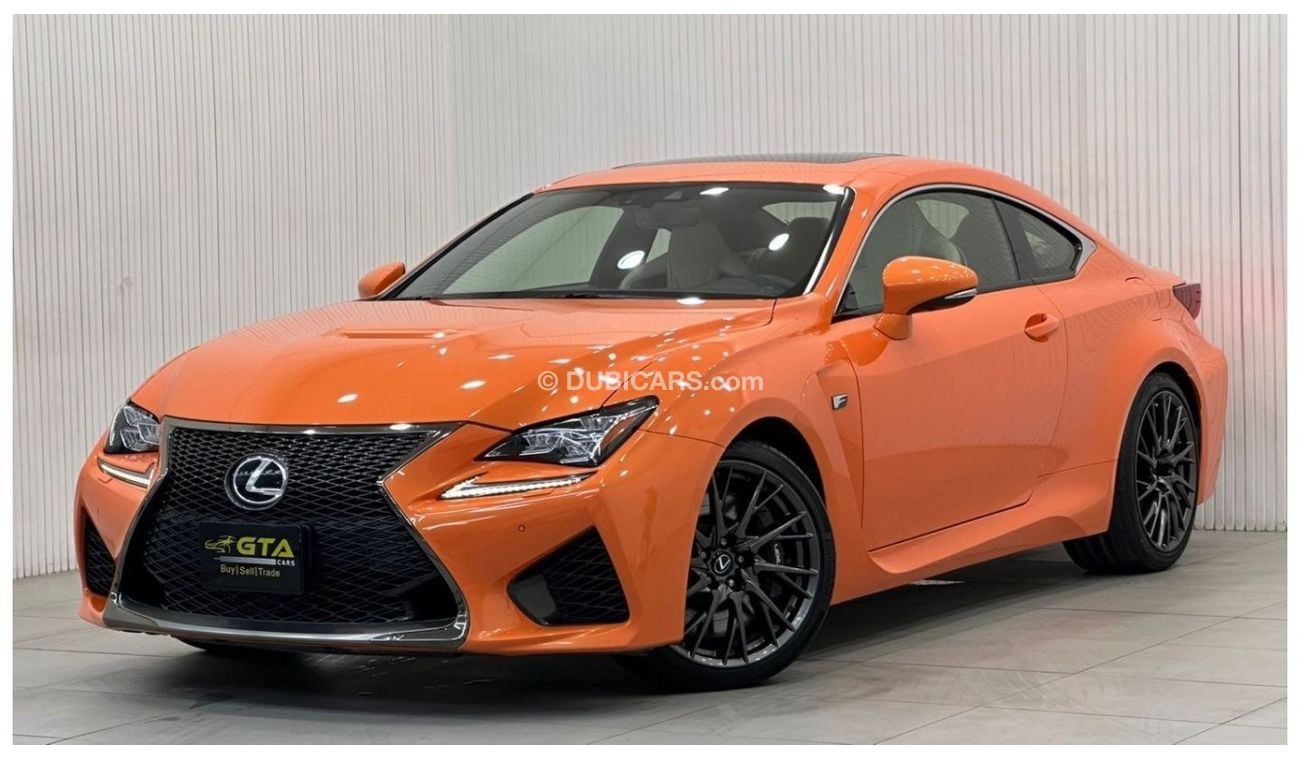 Lexus RC F 2015 Lexus RC-F, Full Lexus Service History, Low Kms, Carbon Fiber Package, Excellent Condition, GCC