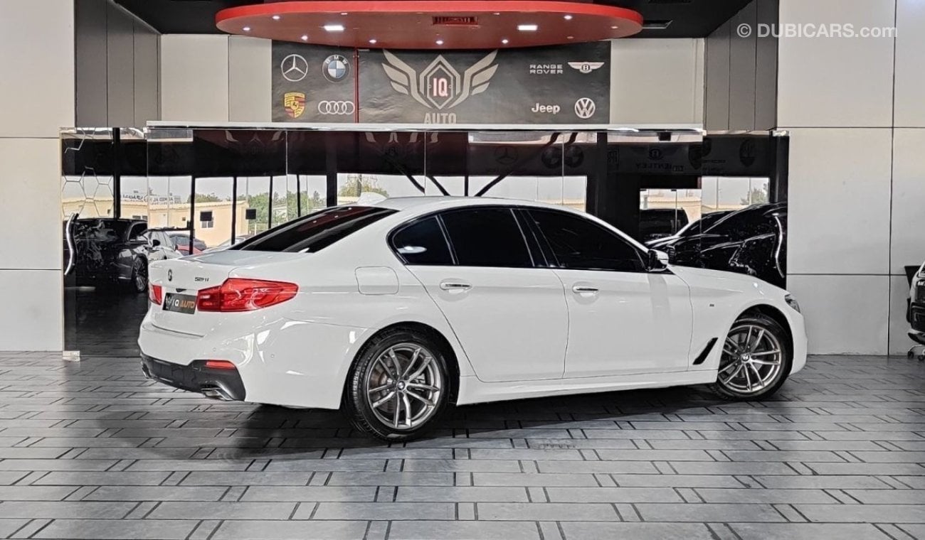 BMW 520i m sport AED 1,500 P.M | 2018 BMW 520I M-SPORT | UNDER WARRANTY | GCC | 2.0L | SUNROOF | TWIN POWER T