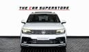 Volkswagen Tiguan R-Line 2018 - VOLKSWAGEN TIGUAN R LINE - GCC - IMMACULATE CAR - 1 YEAR WARRANTY