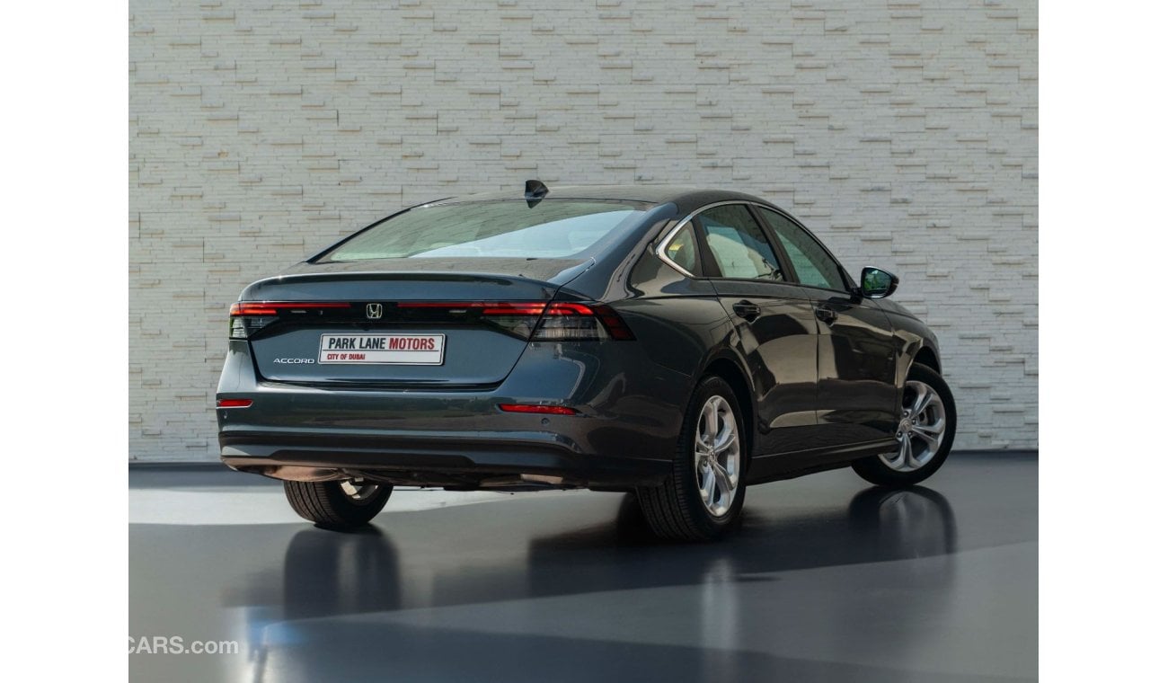 Honda Accord AED 1,808 PM • THE NEW ACCORD LX • OFFICIAL AL FUTTAIM HONDA WARRANTY