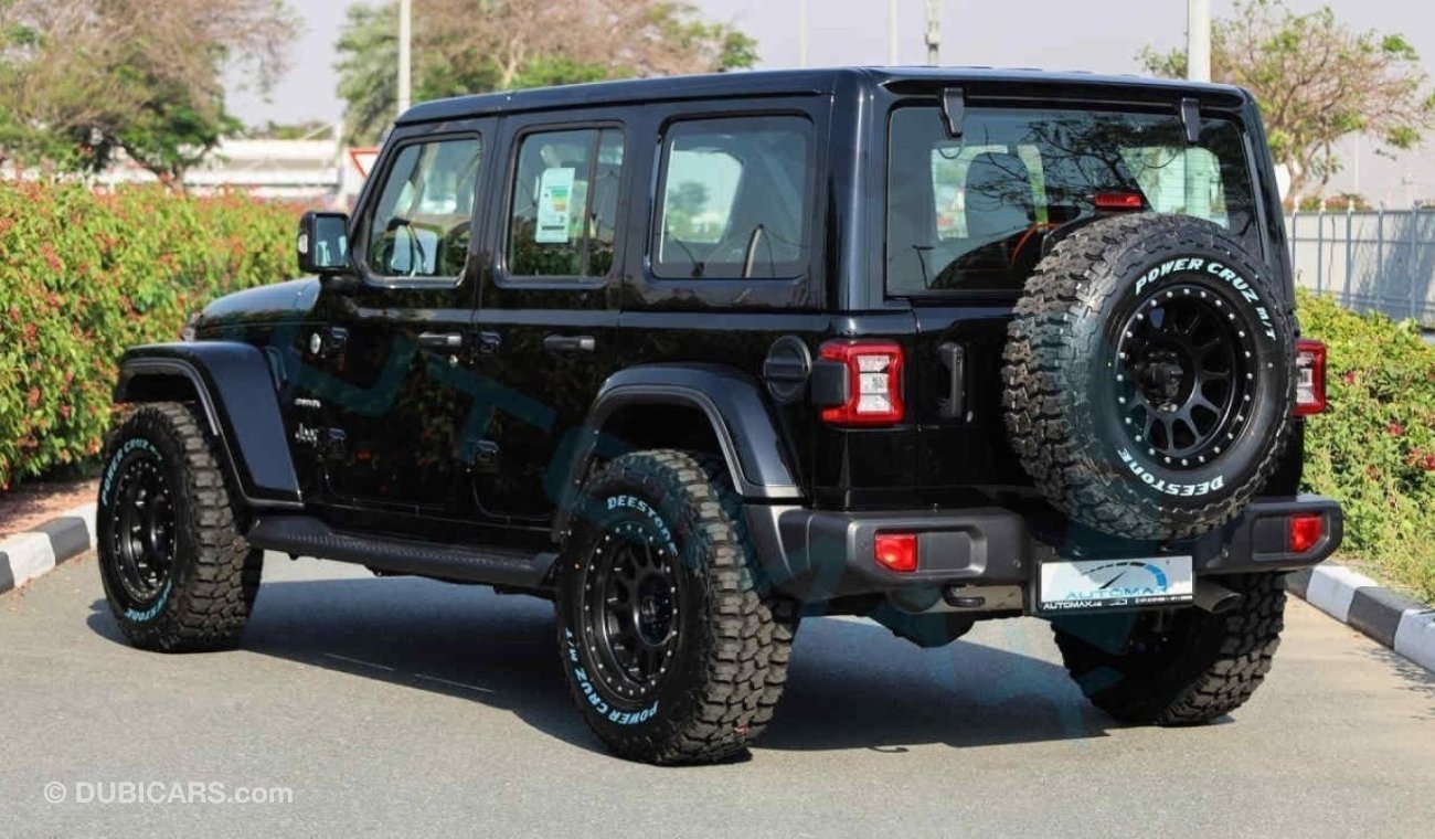 Jeep Wrangler Unlimited Sahara V6 3.6L 4X4 , 2023 GCC , 0Km , With 3 Years or 60K Km Warranty @Official Dealer