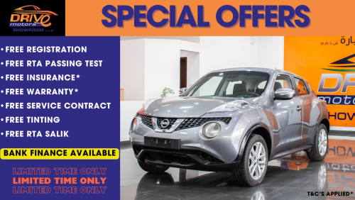 Nissan Juke SV NISSAN JUKE 2015 ONLY 620X60 MONTHLY SERVICE HISTORY NEW CONDITION MAINTAINED BY AGENCY