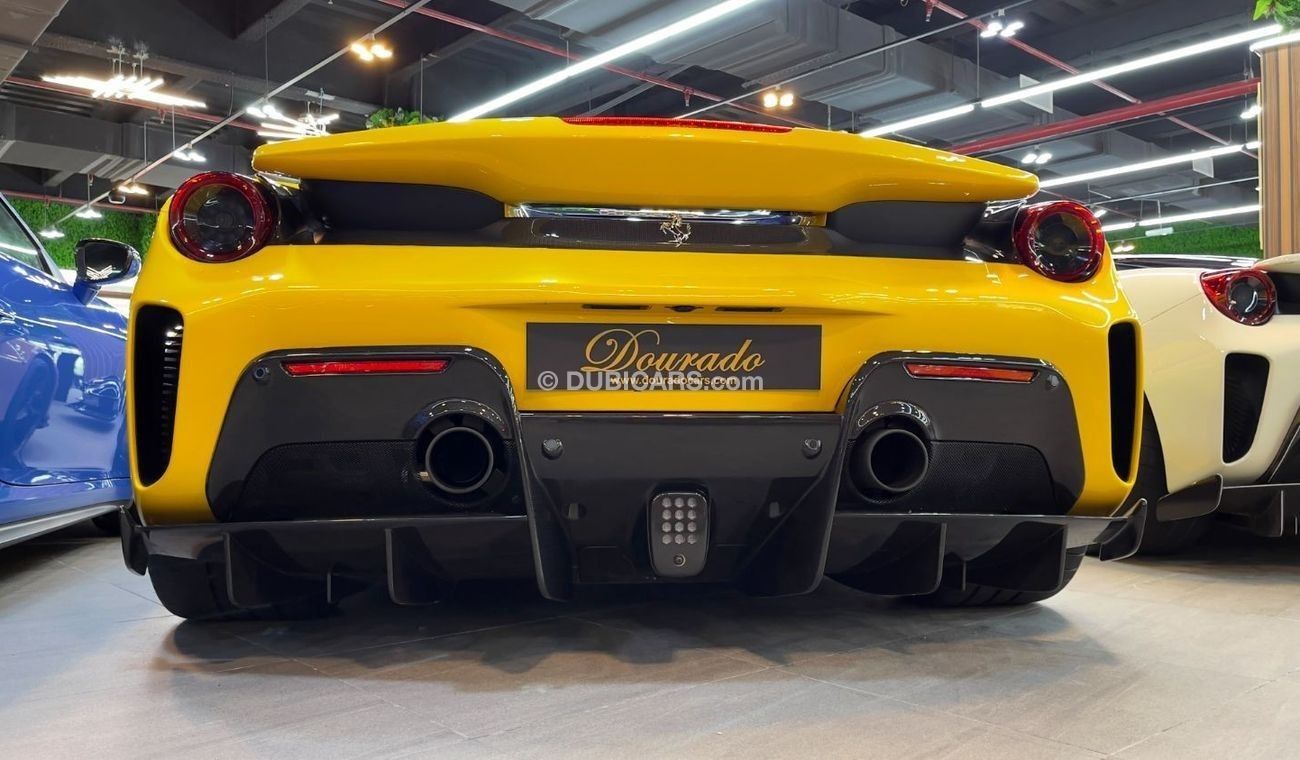 فيراري 488 Pista Spider | 2020 | Giallo Modena | Full Carbon Fiber | 720 HP