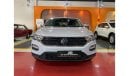 Volkswagen T ROC AED 1250 EMi @ 0% DP | Volkswagen T-Roc 2021 TREND LINE | 1.4L | GCC | FWD | Under Warranty |