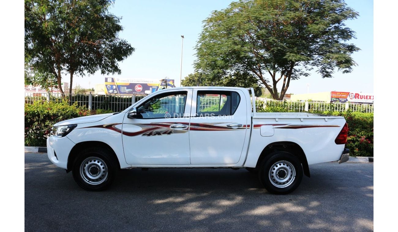 تويوتا هيلوكس DLS 2.4L Toyota Hilux diesel 2017 double Cab 4x4 Manual Gear