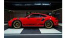 Porsche 911 | WEEKEND SPECIAL PRICE | GT3 RS | WEISSACH PACKAGE | 2019 | GCC SPEC | FULL CARBON FIBER