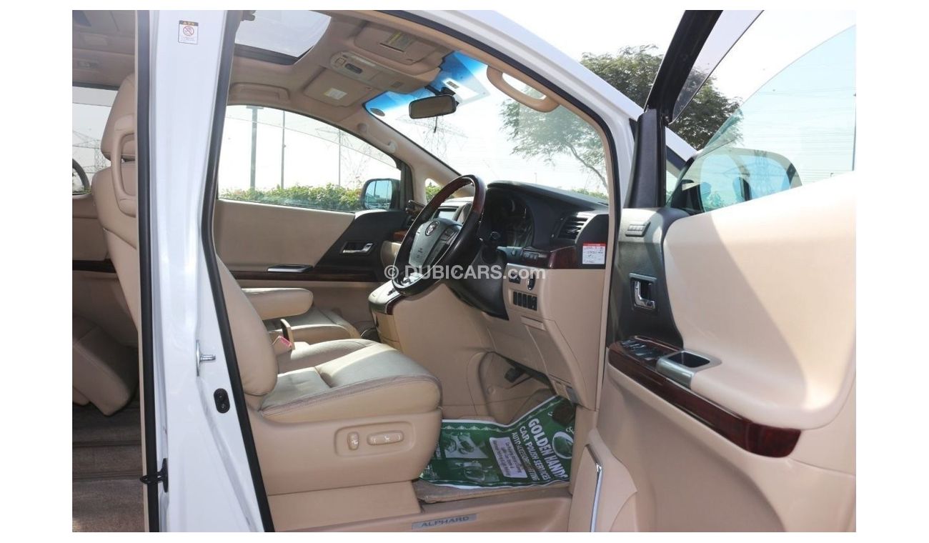 Toyota Alphard TOYOTA ALPHRED VIP  V6 FULL OPTIONS 2012 RIGHT HAND DRIVE