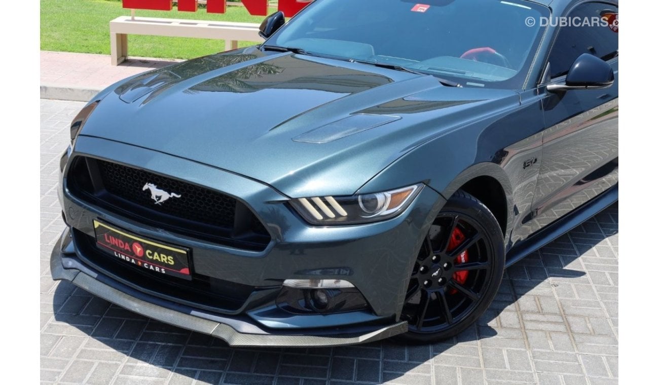 فورد موستانج Ford Mustang GT Premium 2016 GCC under Warranty with Flexible Down-Payment/ Flood Free.