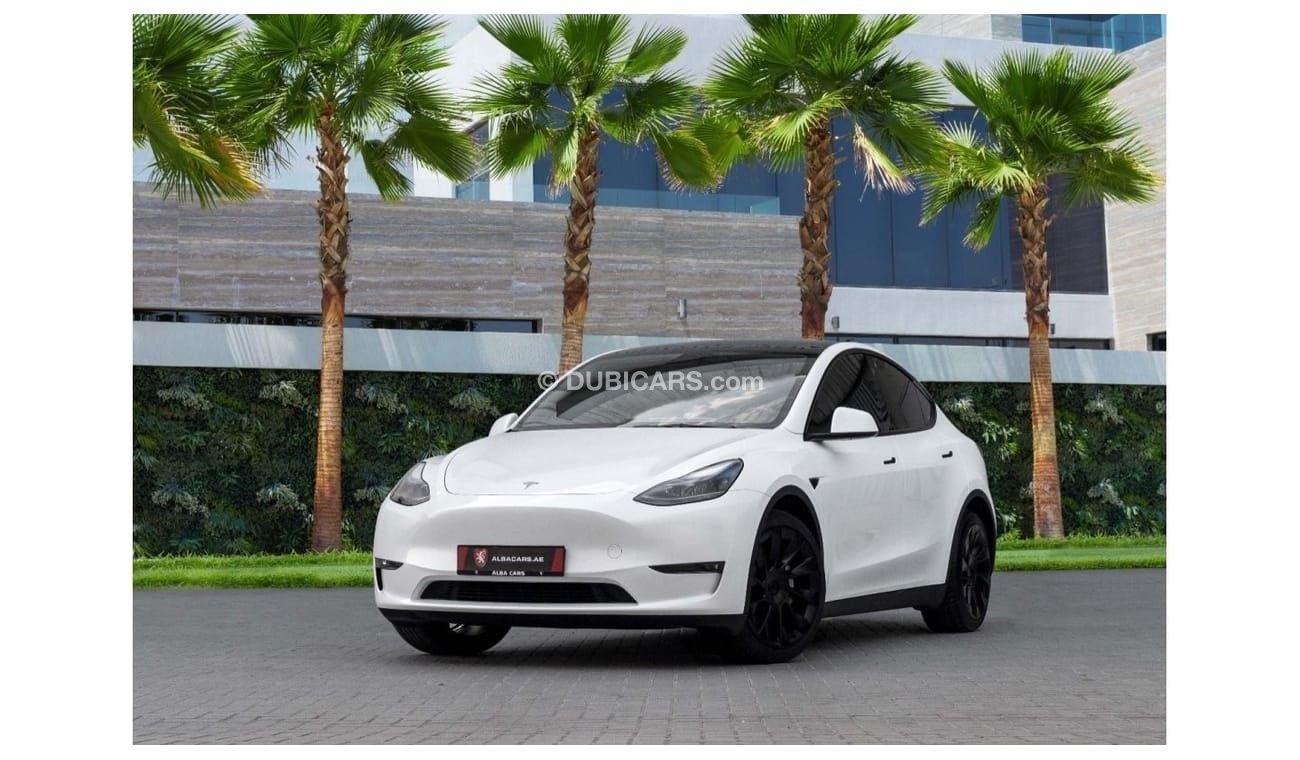 Tesla Model Y Long Range | 3,584 P.M  | 0% Downpayment | White on White