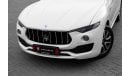 Maserati Levante GRANLUSSO | 2,546 P.M  | 0% Downpayment | Excellent Condition!