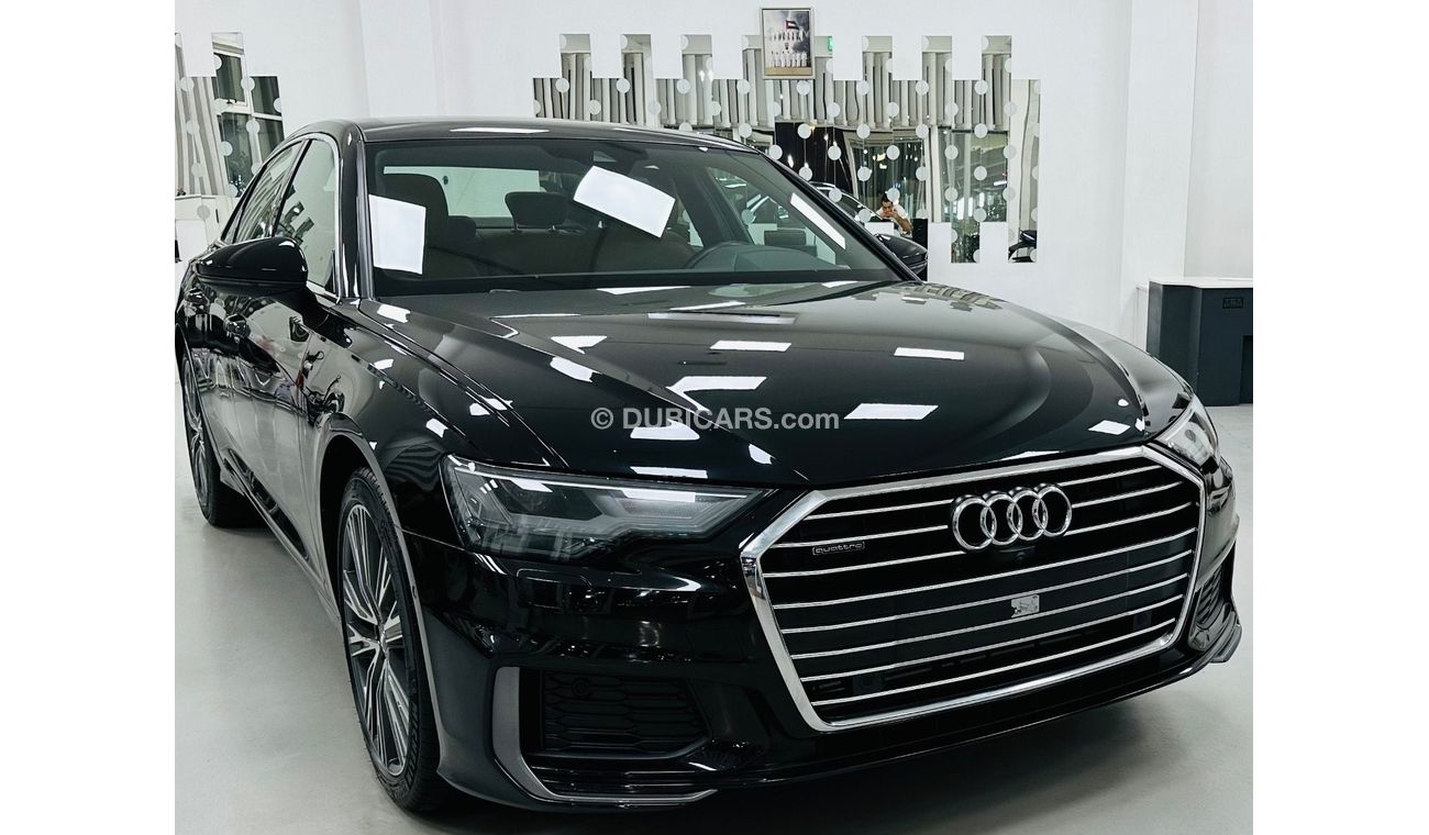 Audi A6 55 TFSI quattro S-Line GCC .. FSH .. Top Range .. S line .. V6 .. Perfect Condition