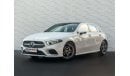 Mercedes-Benz A 200 AED 2,044 PM • A200 AMG PREMIUM • LOW KMS • OFFICIAL GARGASH MERCEDES-BENZ WARRANTY UNTIL 2026