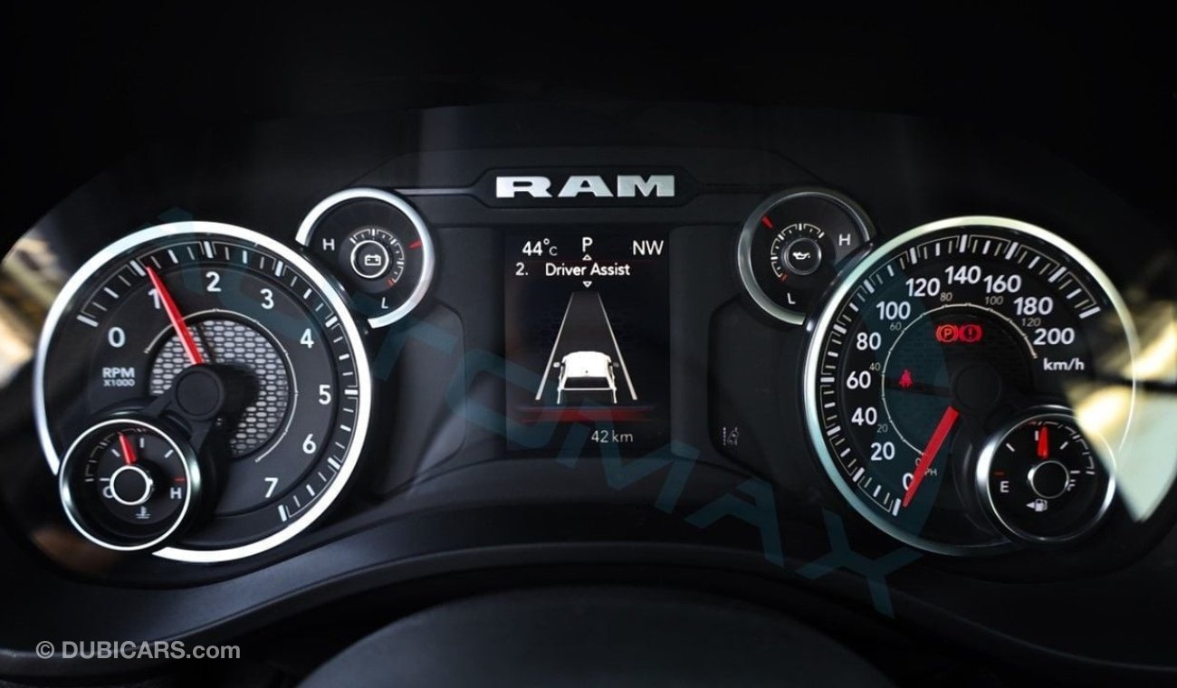 RAM 1500 (НА ЭКСПОРТ , For Export) BIG HORN Crew Cab SST 3.0TT Hurricane , 2025 GCC , 0Km , Без пробега