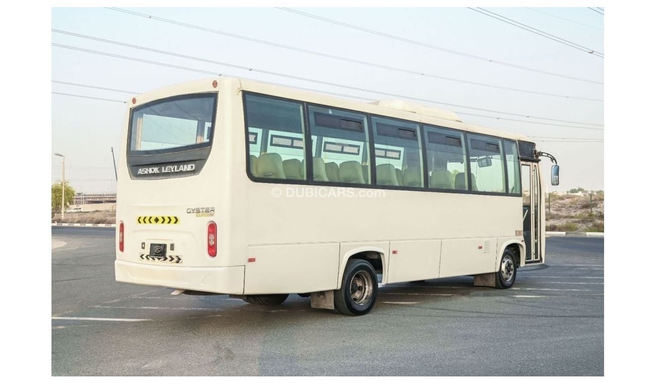 اشوك ليلاند أويستر 2018 | ASHOK LEYLAND OYSTER | 32-SEATER | GCC SPECS | FULL SERVICE HISTORY | AA9552