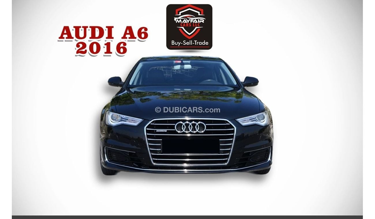 أودي A6 0% DP  - AUDI A6 3.0 SC 4WD - FSI QUATTRO - AGENCY SERVICE - GCC SPECS - WELL MAINTAINED