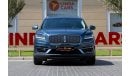 لينكولن ناوتيلوس Lincoln Nautilus 2019 GCC under Agency Warranty with Flexible Down-Payment.