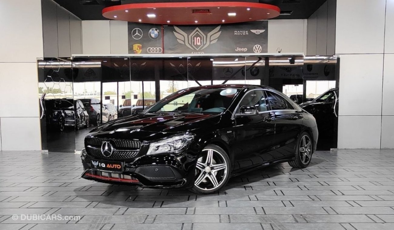 Mercedes-Benz CLA 250 AED 1,900 P.M | 2018 MERCEDES-BENZ CLA 250 4MATIC SPORT AMG KIT  2.0 | LOW KM | GCC | UNDER WARRANTY