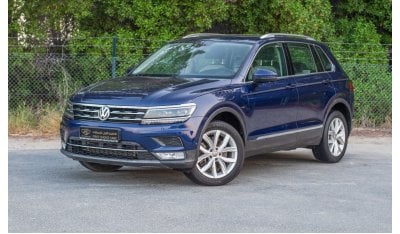 Volkswagen Tiguan AED 1,544/month | 2017 | VOLKSWAGEN TIGUAN | SEL 2.0L | GCC | FULL SERVICE HISTORY | V21828