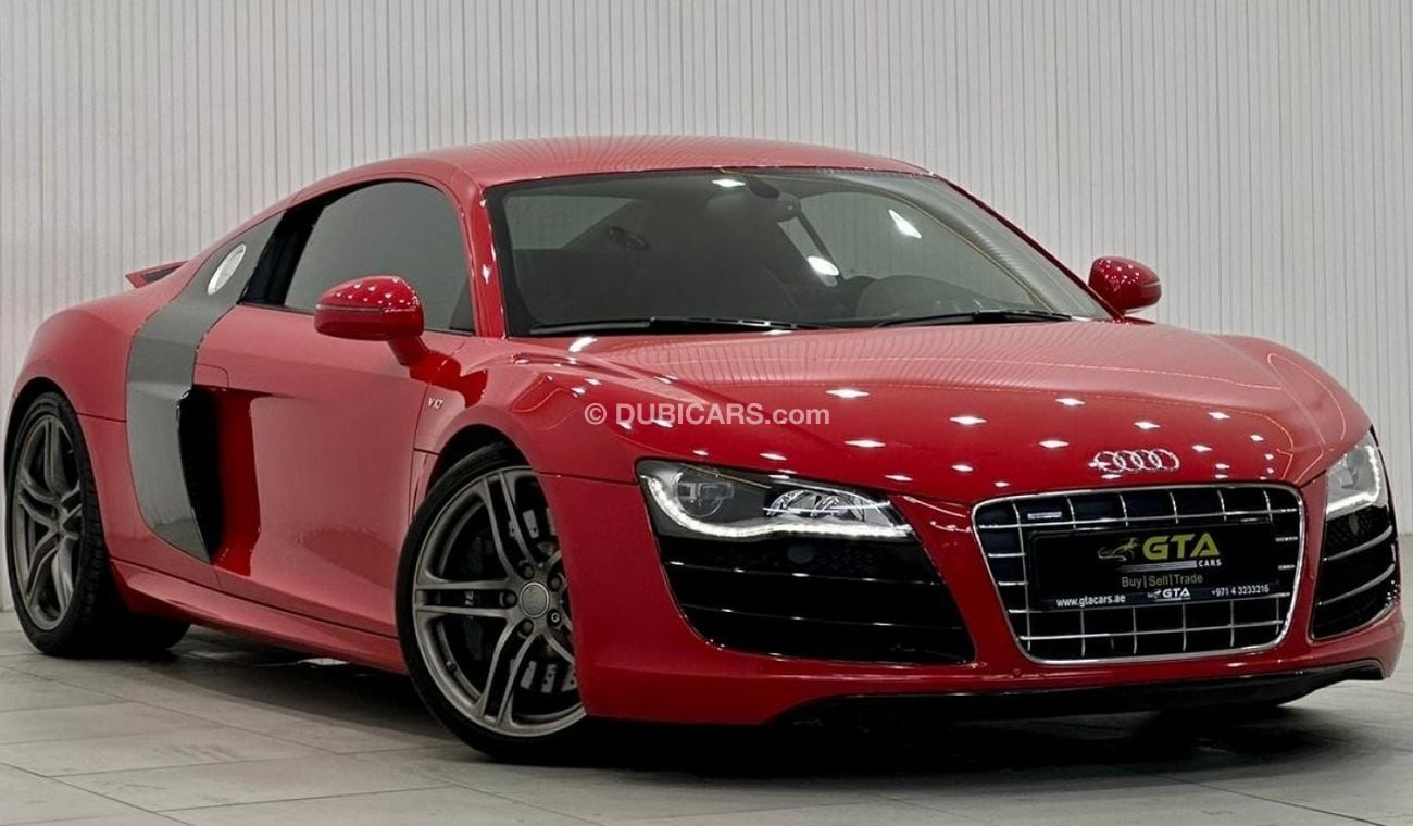 Audi R8 FSI 2012 Audi R8 V10 Quattro, Full Audi Service History, Full Options, Low Kms, GCC