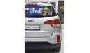 Kia Sorento EXCELLENT DEAL for our KIA Sorento ( 2014 Model ) in Silver Color GCC Specs