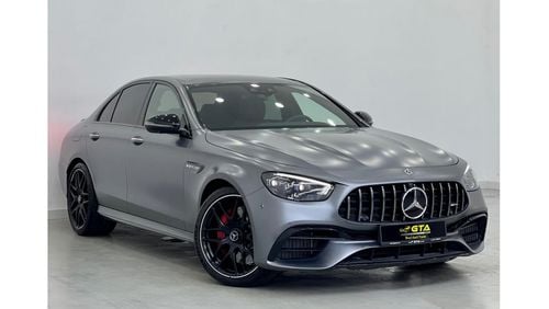 Mercedes-Benz E 63 AMG 2021 Mercedes Benz E63 S AMG, May 2023 Mercedes Warranty, Fully Loaded, New Car!