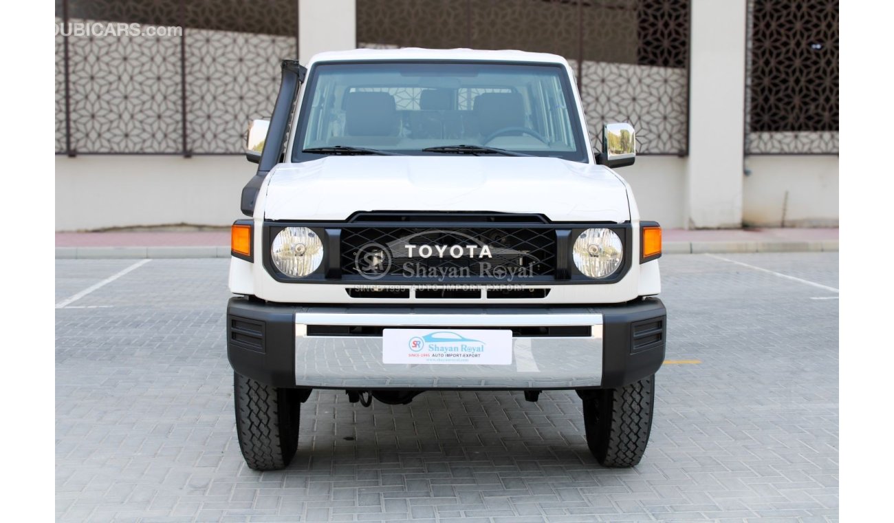 تويوتا لاند كروزر هارد توب LHD LC76 4.5L TDSL-E V8 4WD 5DR 5S MT 2024MY