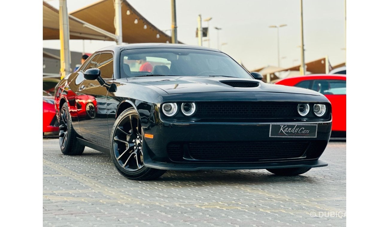 Dodge Challenger SRT ScatPack | Monthly AED 1890/- | 0% DP | Custom Leather Seats | Touch Screen | # 43450