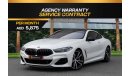 BMW M850i M Sport Individual XDrive | 5,875 P.M  | 0% Downpayment | Agency Warranty!