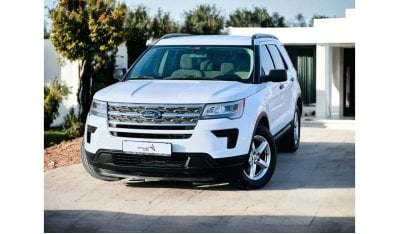 Ford Explorer Std AED 840 PM | FORD EXPLORER 3.5L V6 | 7 SEATER | GCC SPECS | WELL MAINTAINED| 0% DOWNPAYMENT