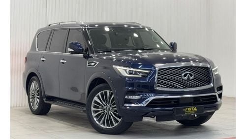 إنفينيتي QX80 Sensory 8 5.6L 2021 Infiniti QX80 Sensory, 2026 Infiniti Warranty, Full Infiniti Service History, 8