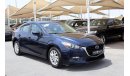 Mazda 3 Luxury Plus ACCIDENTS FREE - GCC - ORIGINAL PAINT - MID OPTION - PERFECT CONDITION INSIDE OUT